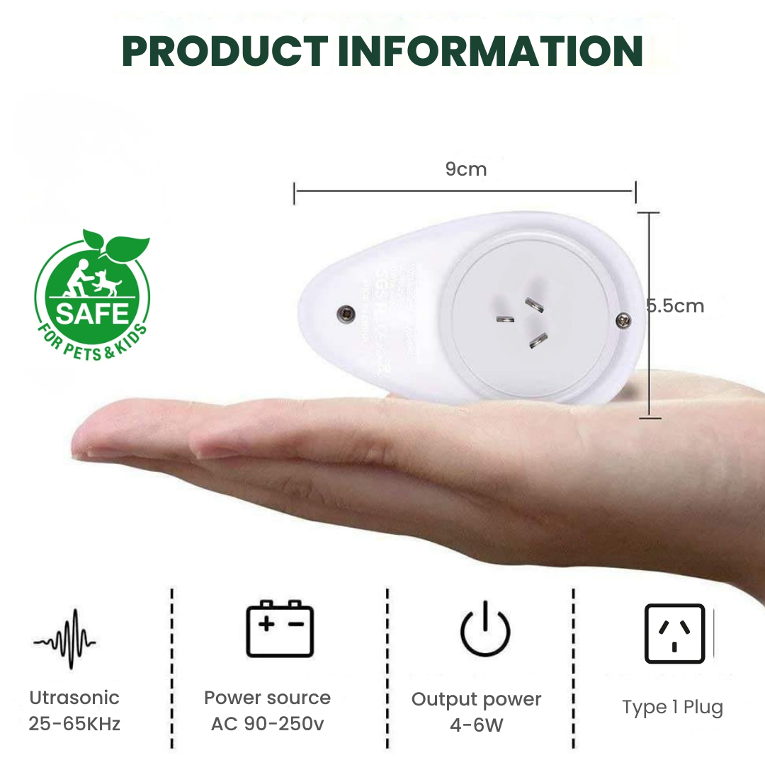 BanishBugs™ Ultrasonic Pest Repeller