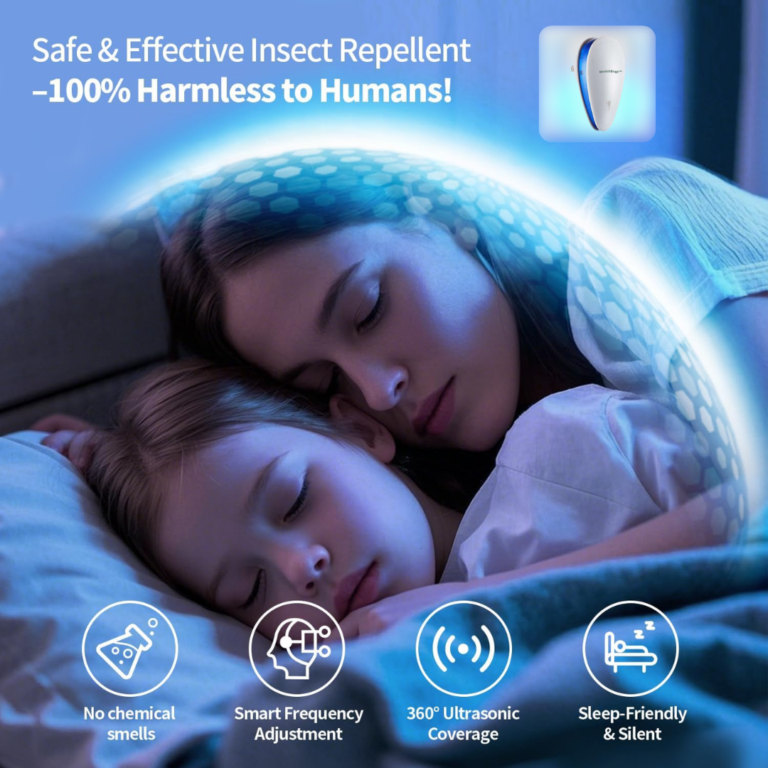 BanishBugs™ Ultrasonic Pest Repeller